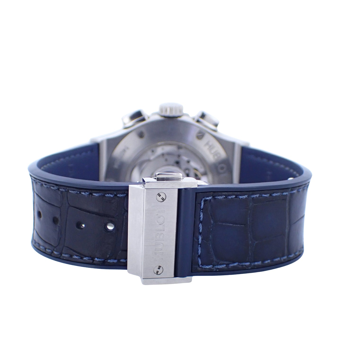HUBLOT ウブロ クラシックフュージョン クロノグラフ チタニウム ブルー 521.NX.7170.LR メンズ 腕時計
