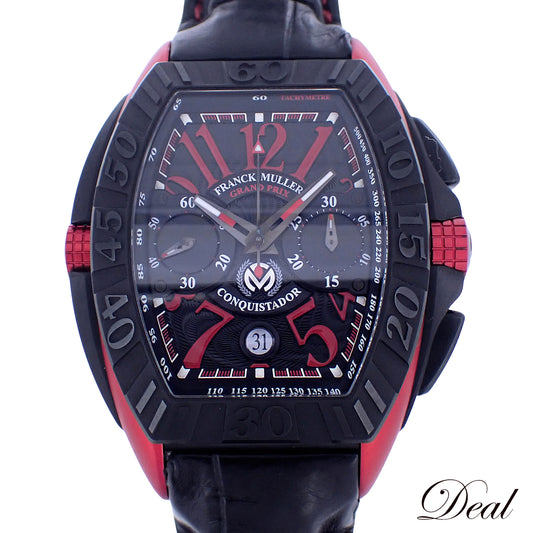 FRANCK MULLER フランクミュラー コンキスタドール グランプリ クロノグラフ 8900CCJ エルガ メンズ 腕時計