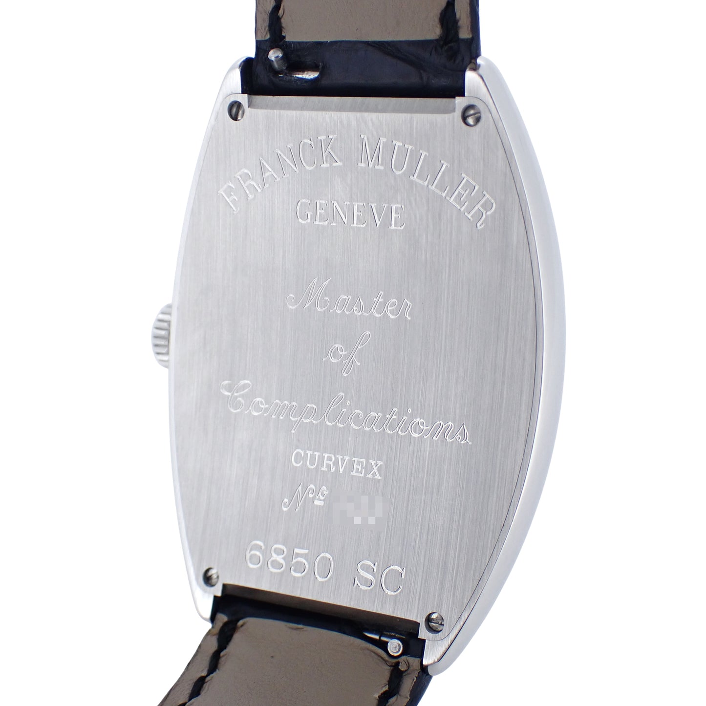 FRANCK MULLER フランクミュラー トノーカーベックス プラチナローター 6850SC メンズ 腕時計