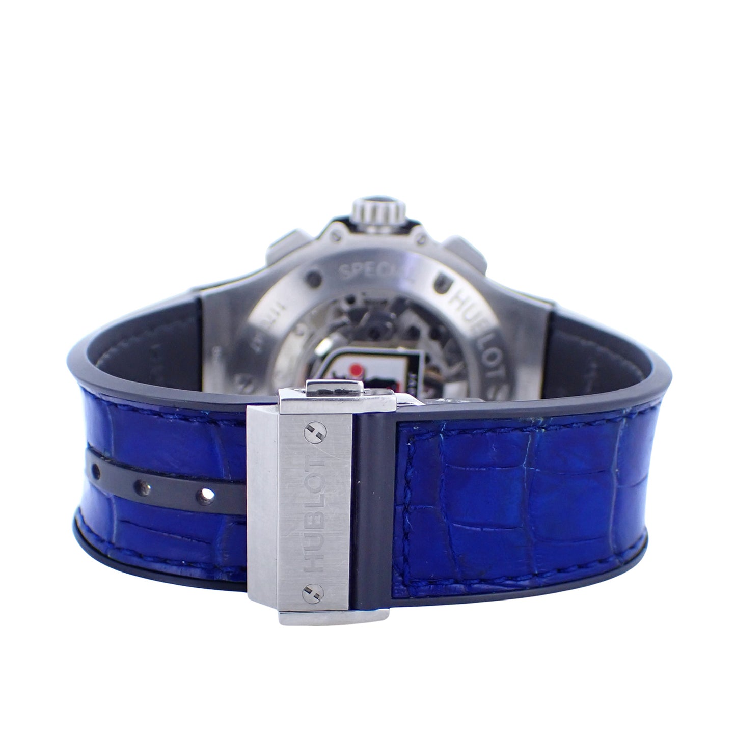 サッカー日本代表モデル HUBLOT ウブロ ビッグバン ブルーヴィクトリー 301.SX.7123.VR.FCJ18 メンズ 腕時計