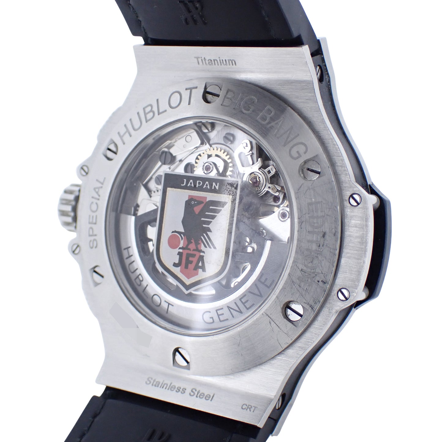 サッカー日本代表モデル HUBLOT ウブロ ビッグバン ブルーヴィクトリー 301.SX.7123.VR.FCJ18 メンズ 腕時計