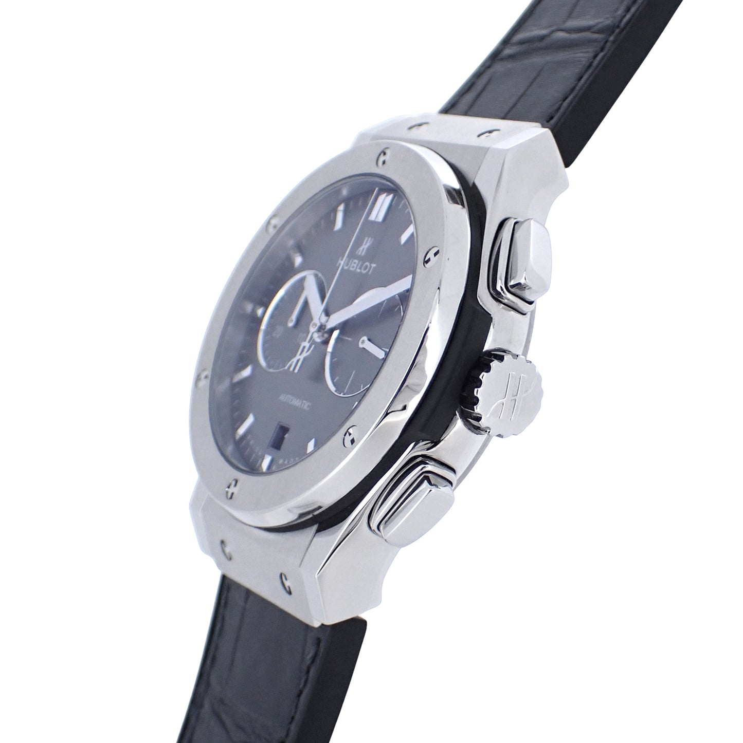 HUBLOT ウブロ クラシックフュージョン クロノグラフ チタニウム レーシンググレー 541.NX.7070.LR メンズ 腕時計