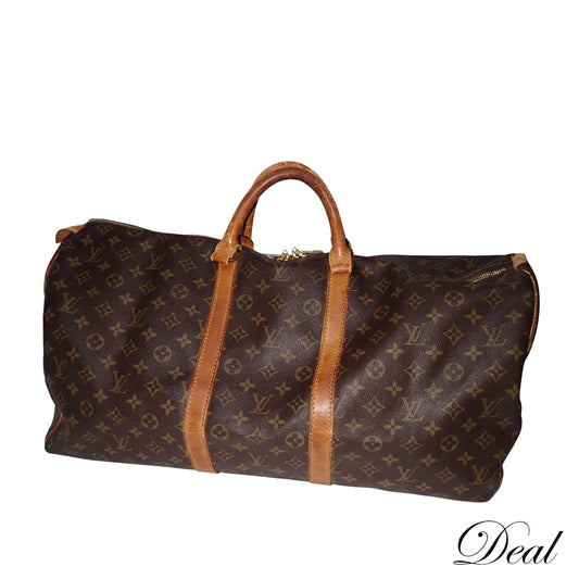 LOUIS VUITTON ルイ・ヴィトン キーポル55 モノグラム M41424 ブラウン メンズ ボストンバッグ
LV