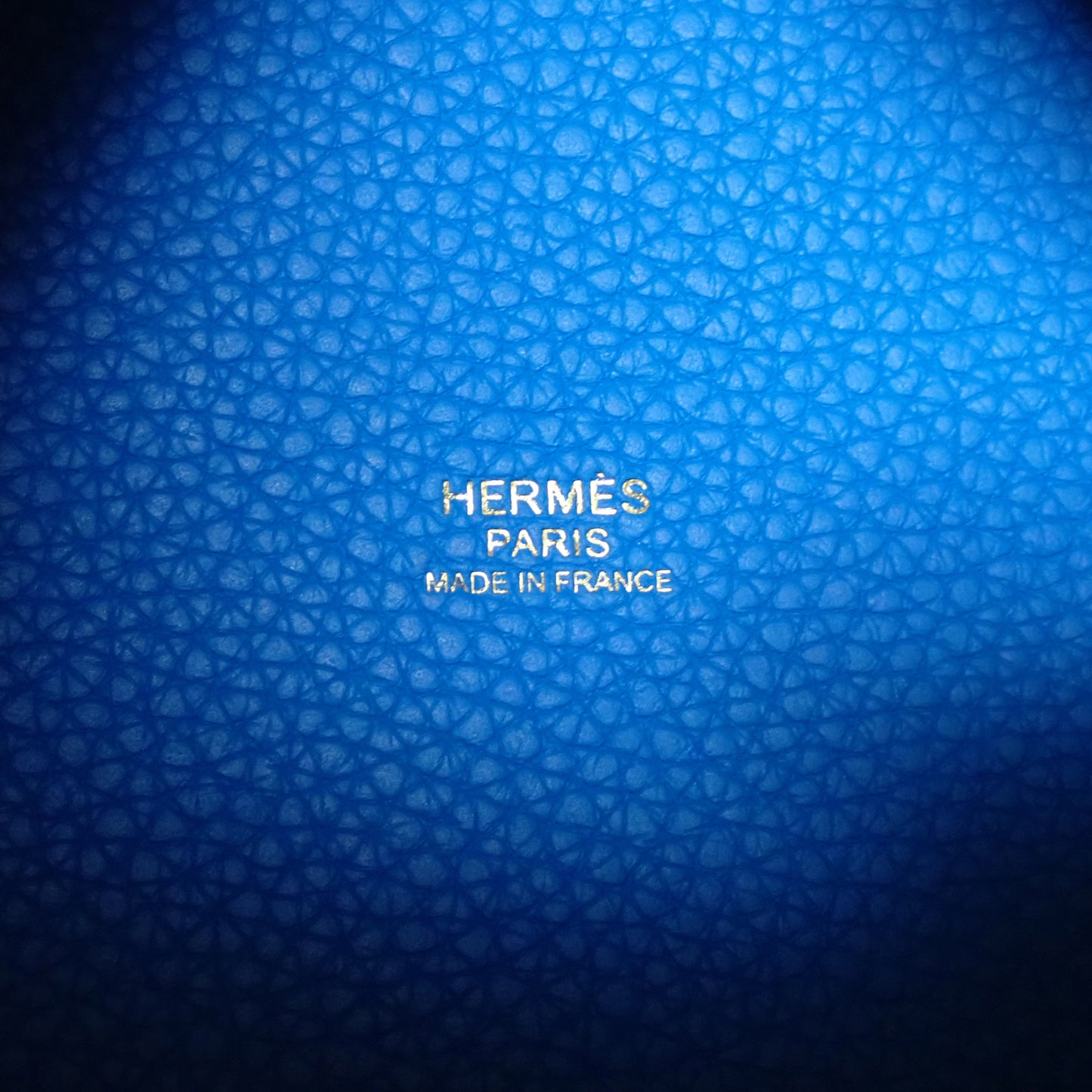 HERMES エルメス ピコタンロック PM カザック ブラック×ネイビー Y刻印 ハンドバッグ ブラック レディース トートバッグ
