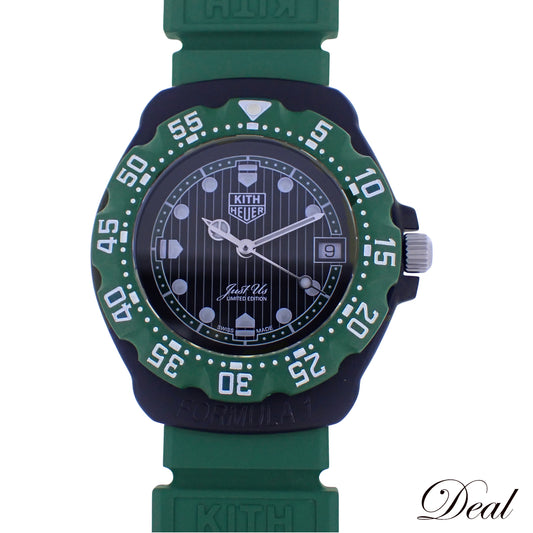 未使用 展示品 世界825本限定 TAG HEUER タグホイヤー フォーミュラ1 Kith エディション WA121L.BT0014 メンズ 腕時計