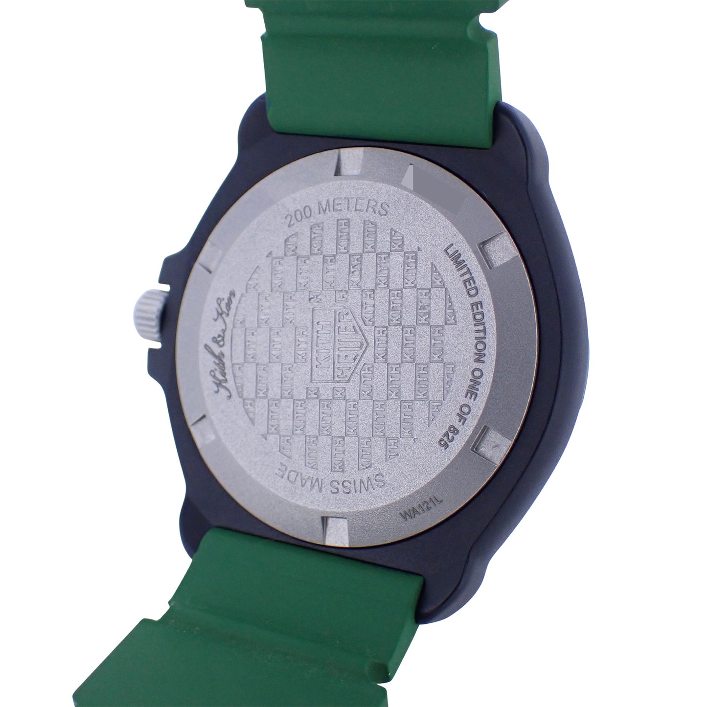 未使用 展示品 世界825本限定 TAG HEUER タグホイヤー フォーミュラ1 Kith エディション WA121L.BT0014 メンズ 腕時計