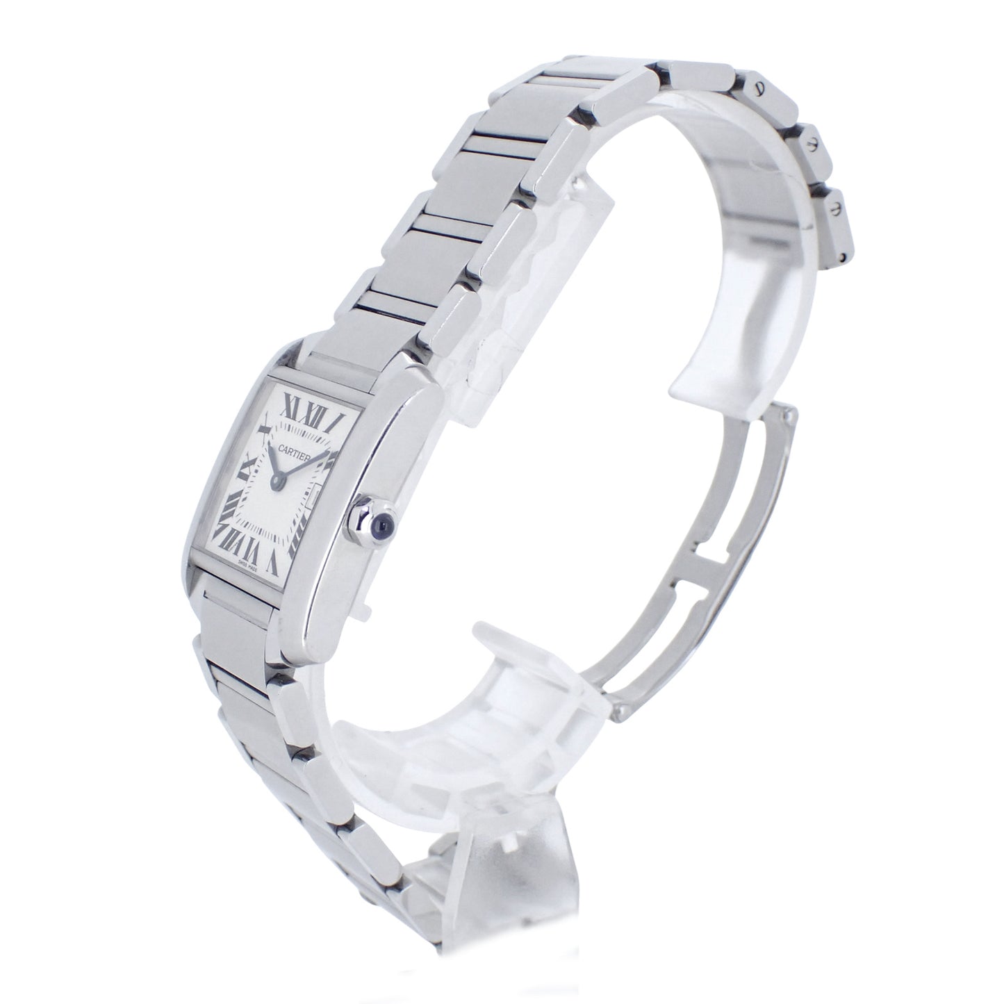 Cartier カルティエ タンクフランセーズMM W51011Q3 ボーイズ ユニセックス レディース 腕時計