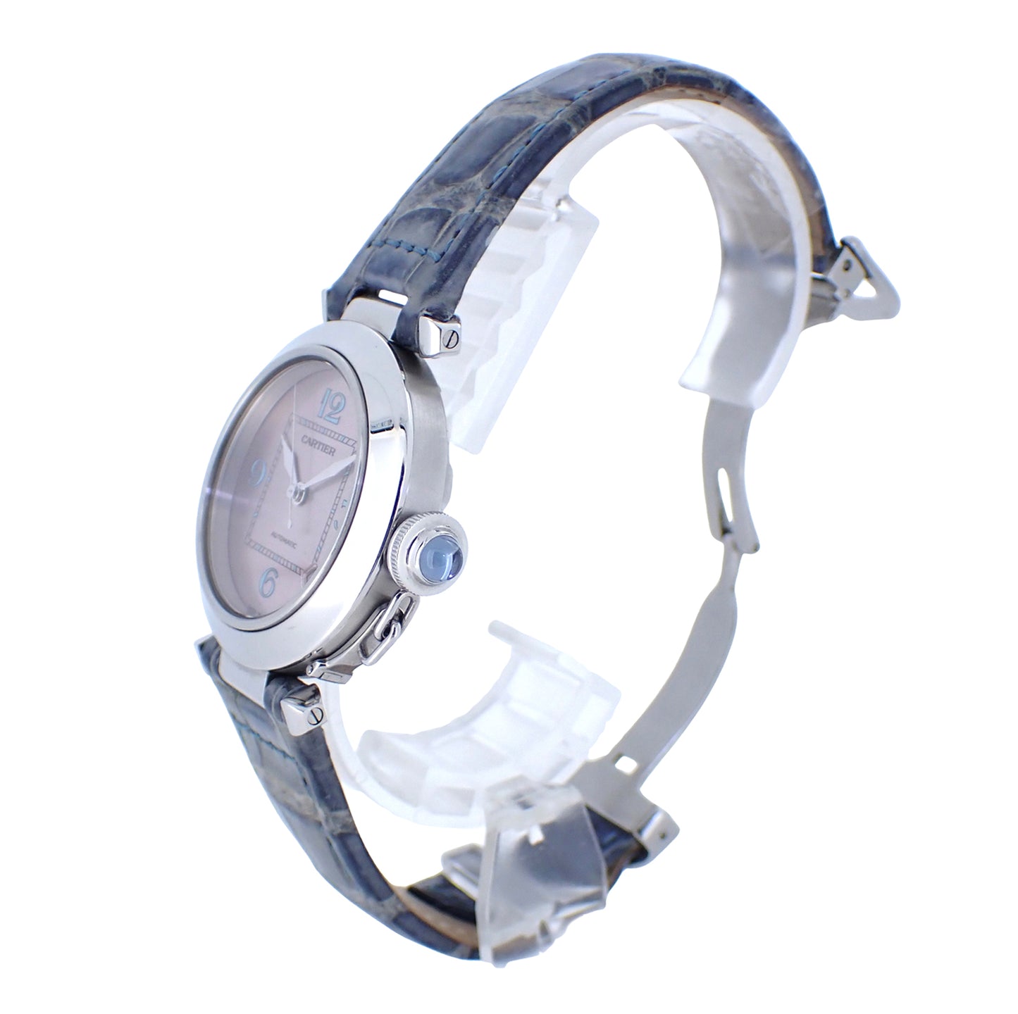 Cartier カルティエ パシャC ラベンダー W3108199 2005年クリスマス限定 ボーイズ ユニセックス レディース 腕時計