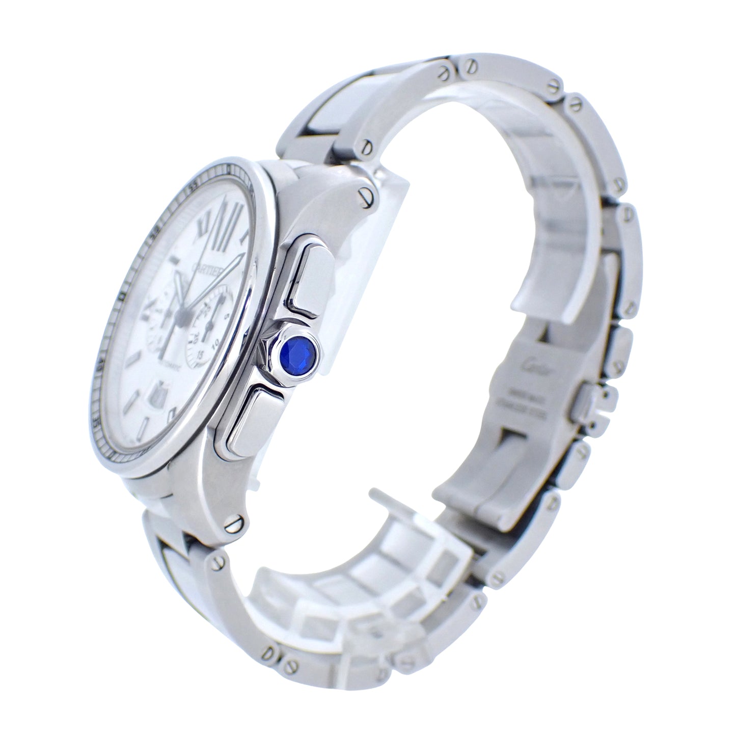 Cartier カルティエ カリブル ドゥ カルティエ クロノグラフ W7100045 メンズ 腕時計