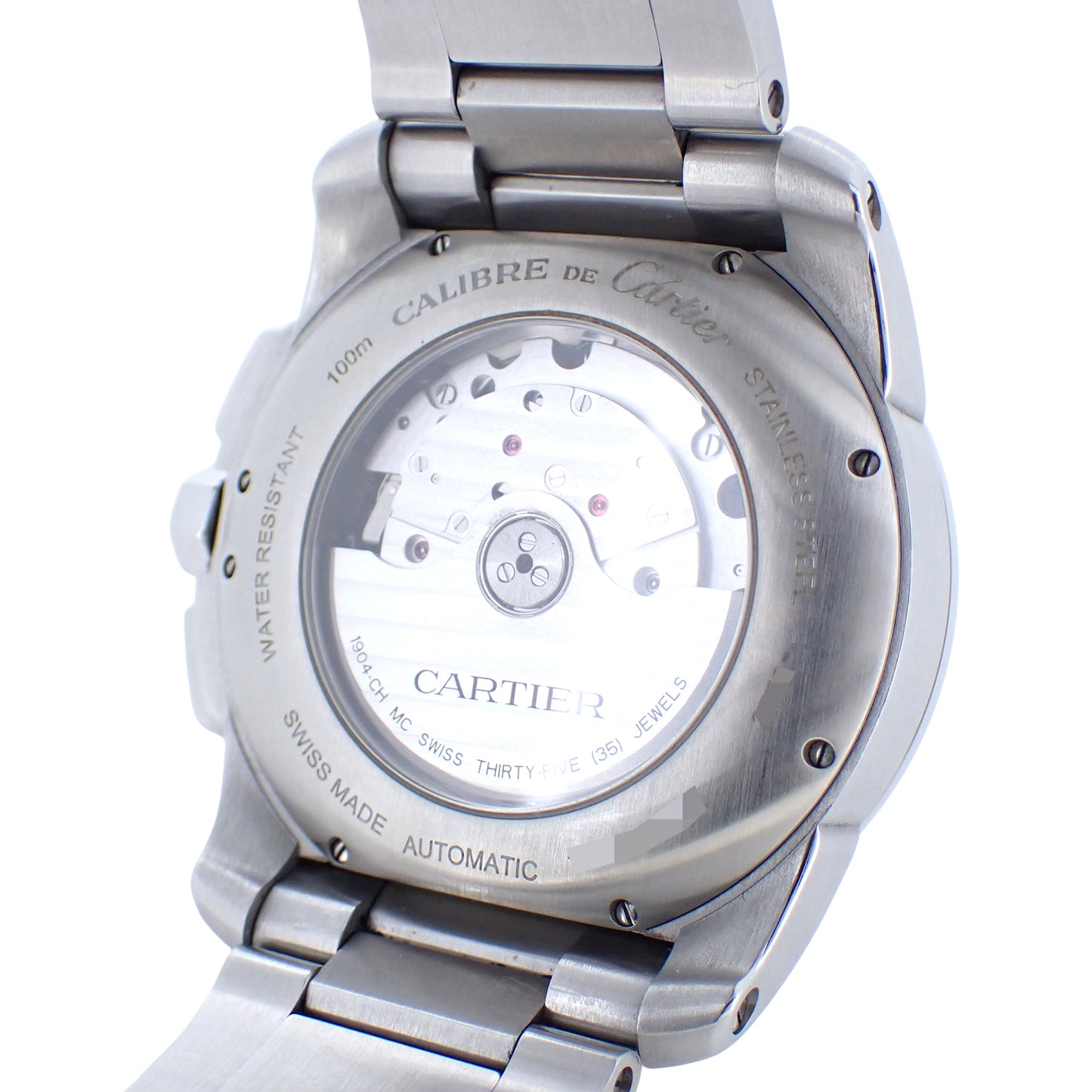 Cartier カルティエ カリブル ドゥ カルティエ クロノグラフ W7100045 メンズ 腕時計