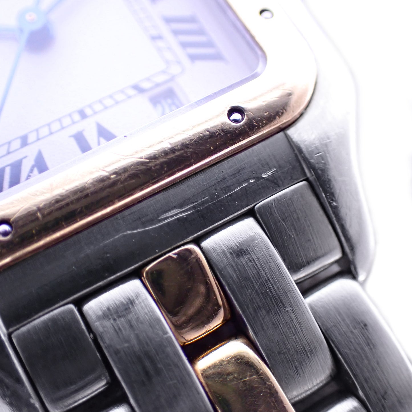 Cartier カルティエ パンテールMM 1ロウ SS/YG ボーイズ レディース 腕時計
