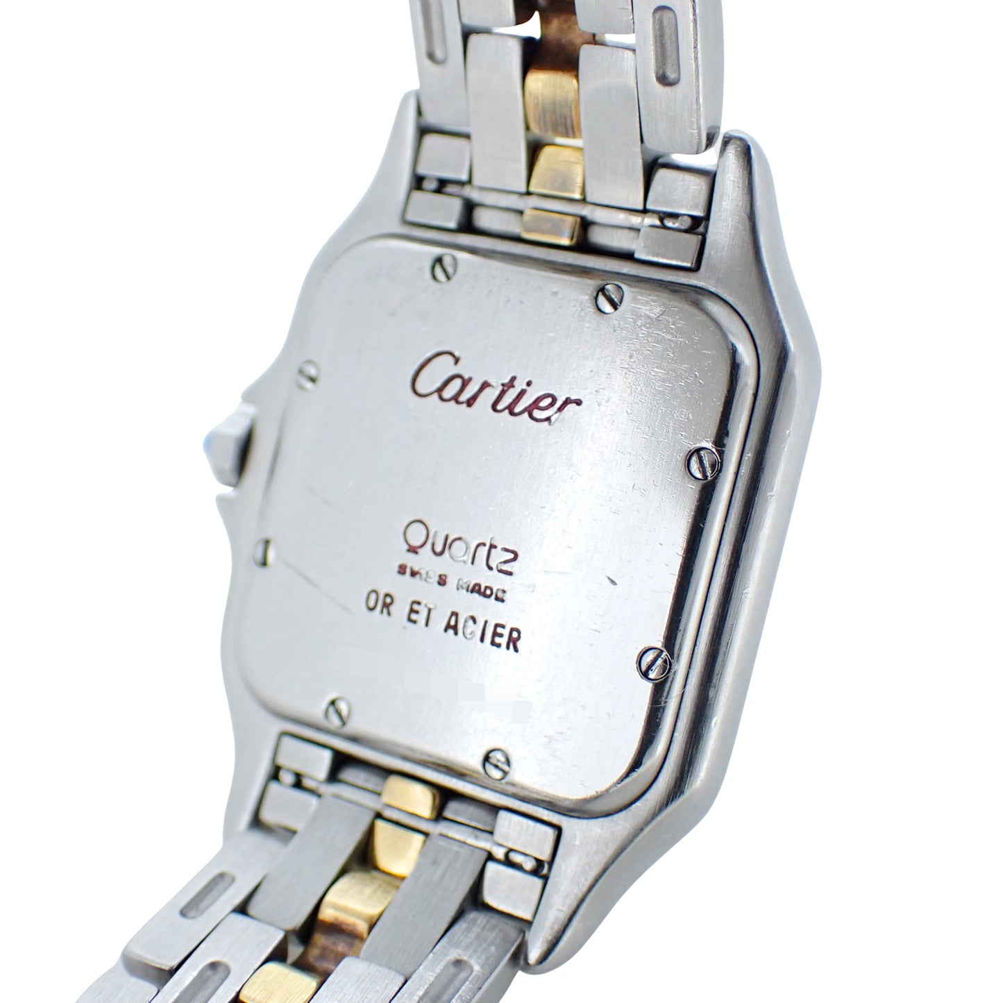 Cartier カルティエ パンテールMM 1ロウ SS/YG ボーイズ レディース 腕時計