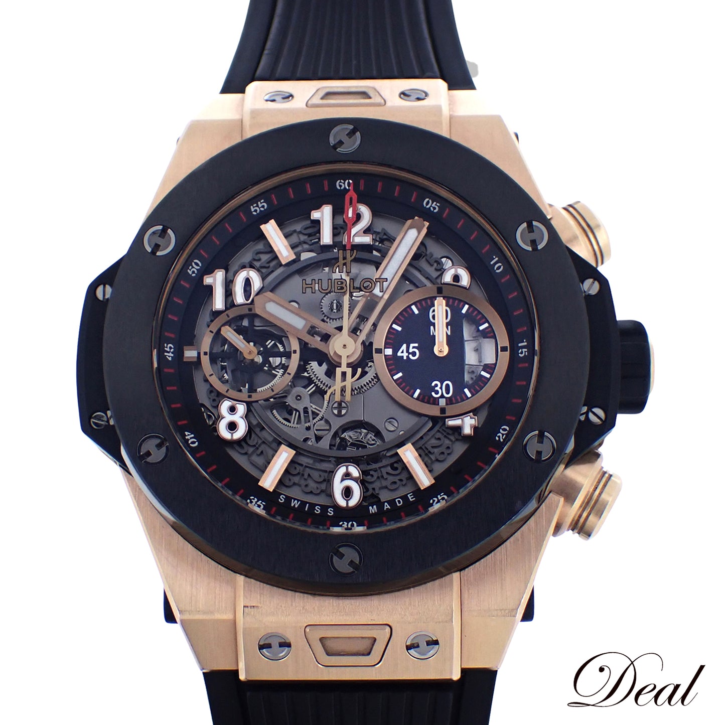 HUBLOT ウブロ ビッグバン ウニコ キングゴールド 411.OM.1180.RX メンズ 腕時計