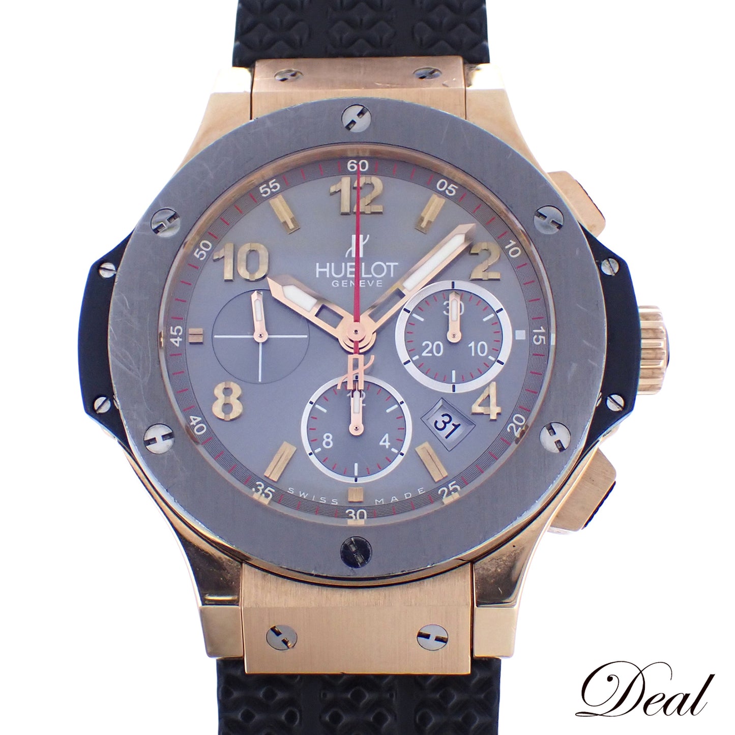 世界限定250本 HUBLOT ウブロ ビッグバン タンタル K18RG 301.PT.401.RX メンズ 腕時計