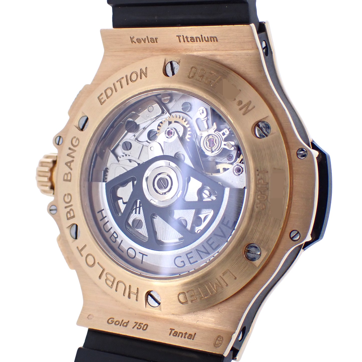 世界限定250本 HUBLOT ウブロ ビッグバン タンタル K18RG 301.PT.401.RX メンズ 腕時計