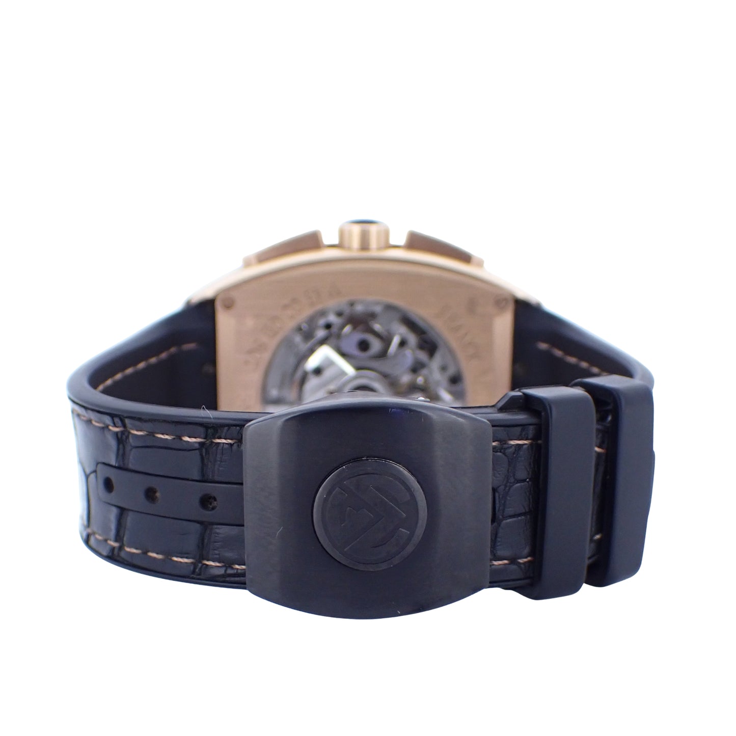 K18PG FRANCK MULLER フランクミュラー ヴァンガード グランデイト V45CCGD SQT 5N BRNR メンズ 腕時計