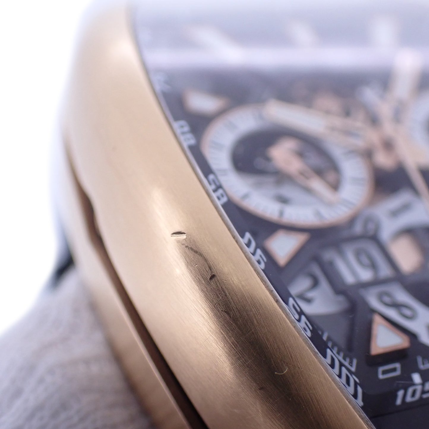 K18PG FRANCK MULLER フランクミュラー ヴァンガード グランデイト V45CCGD SQT 5N BRNR メンズ 腕時計