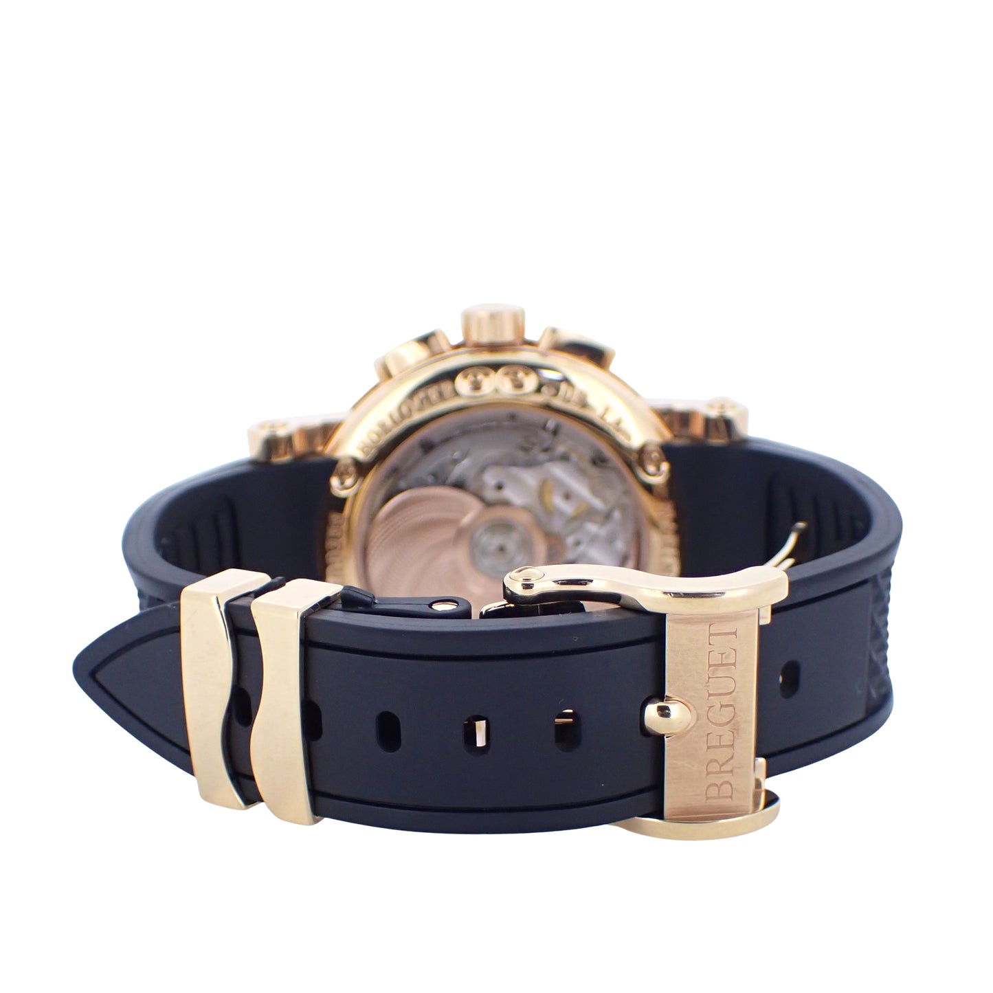 K18PG Breguet ブレゲ マリーンll クロノグラフ 5827BR/12/5ZU メンズ 腕時計