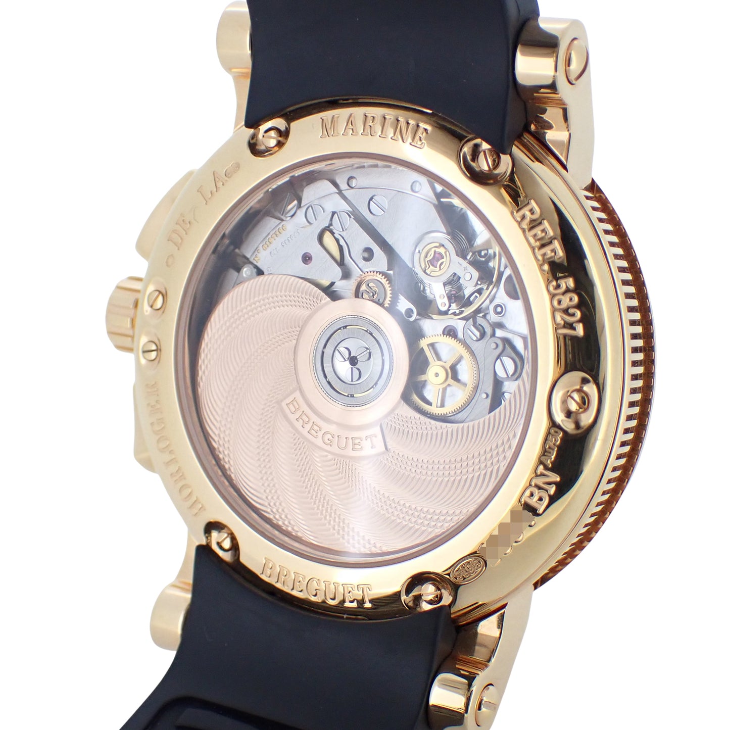 K18PG Breguet ブレゲ マリーンll クロノグラフ 5827BR/12/5ZU メンズ 腕時計