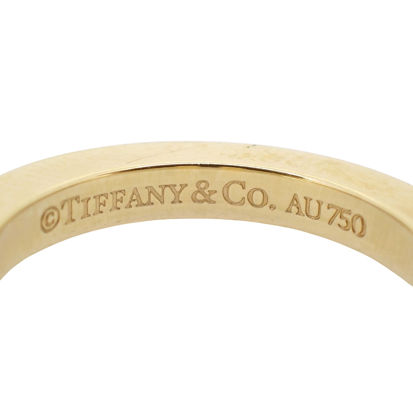 TIFFANY&Co. ティファニー Tスクエア K18YG 60147245 10号 ゴールド レディース リング 指輪
