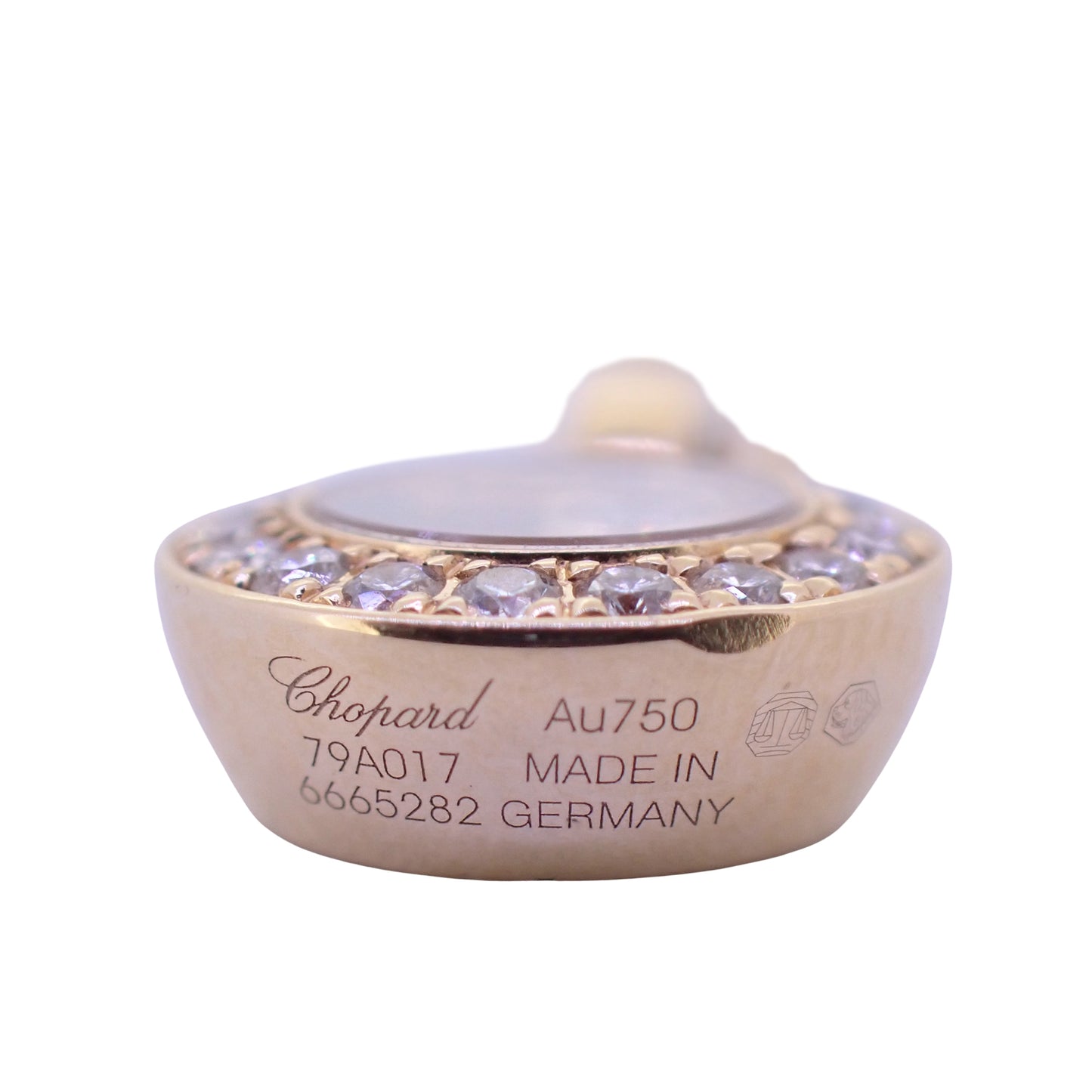 Chopard ショパール ハッピーダイヤモンド アイコン K18RG ダイヤ 79A017-5201 ゴールド レディース ネックレス