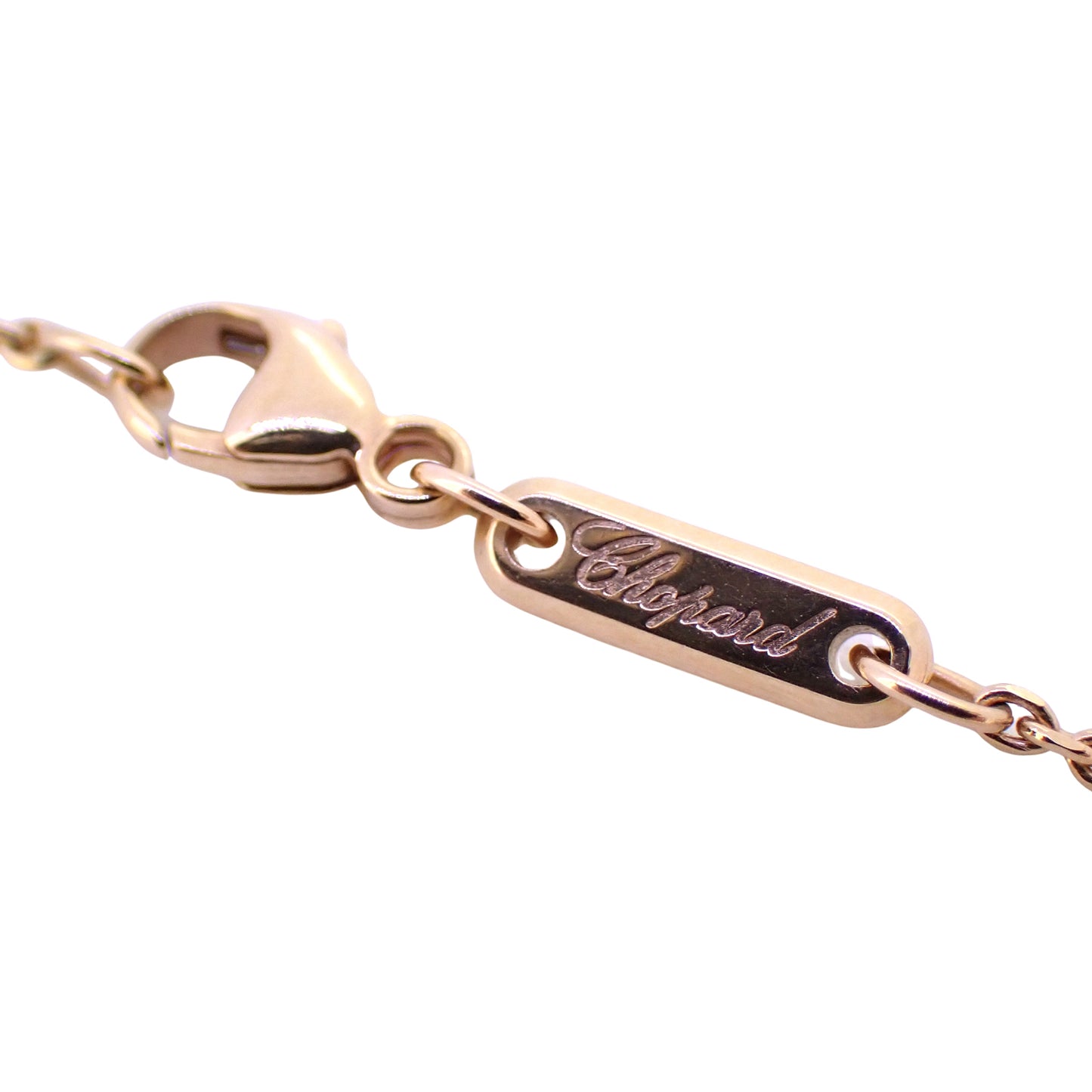Chopard ショパール ハッピーダイヤモンド アイコン K18RG ダイヤ 79A017-5201 ゴールド レディース ネックレス