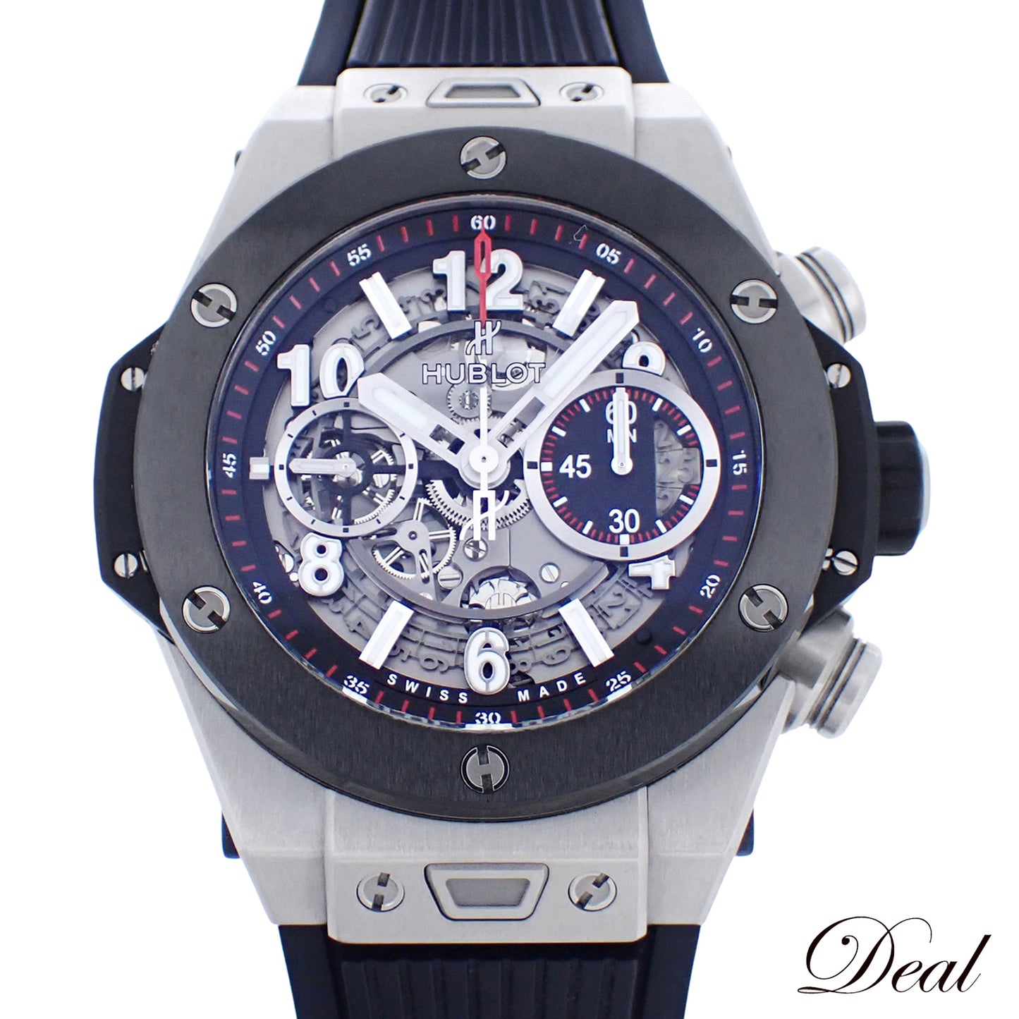 HUBLOT ウブロ ビッグバン ウニコ チタニウム セラミック 411.NM.1170.RX メンズ 腕時計