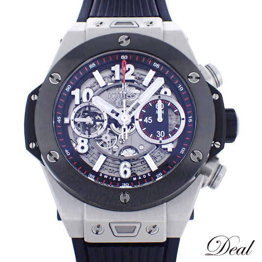 HUBLOT ウブロ ビッグバン ウニコ チタニウム セラミック 411.NM.1170.RX メンズ 腕時計