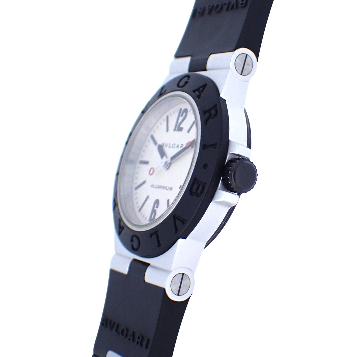 BVLGARI ブルガリ アルニミウム クォーツ AL32A レディース 腕時計