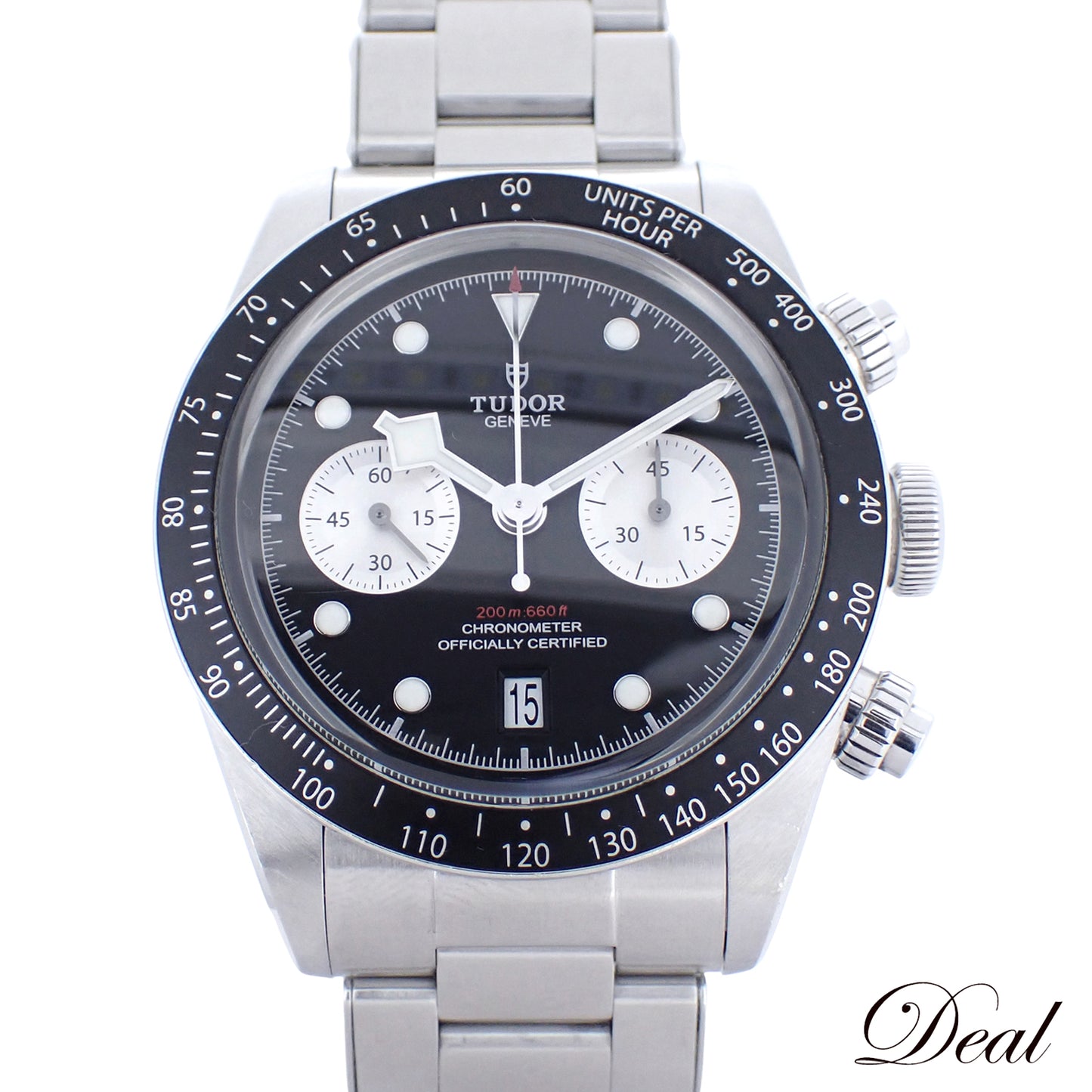 TUDOR チューダー ヘリテージ ブラックベイ クロノ 79360N メンズ 腕時計