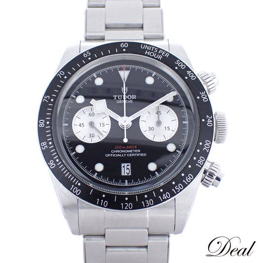 TUDOR チューダー ヘリテージ ブラックベイ クロノ 79360N メンズ 腕時計