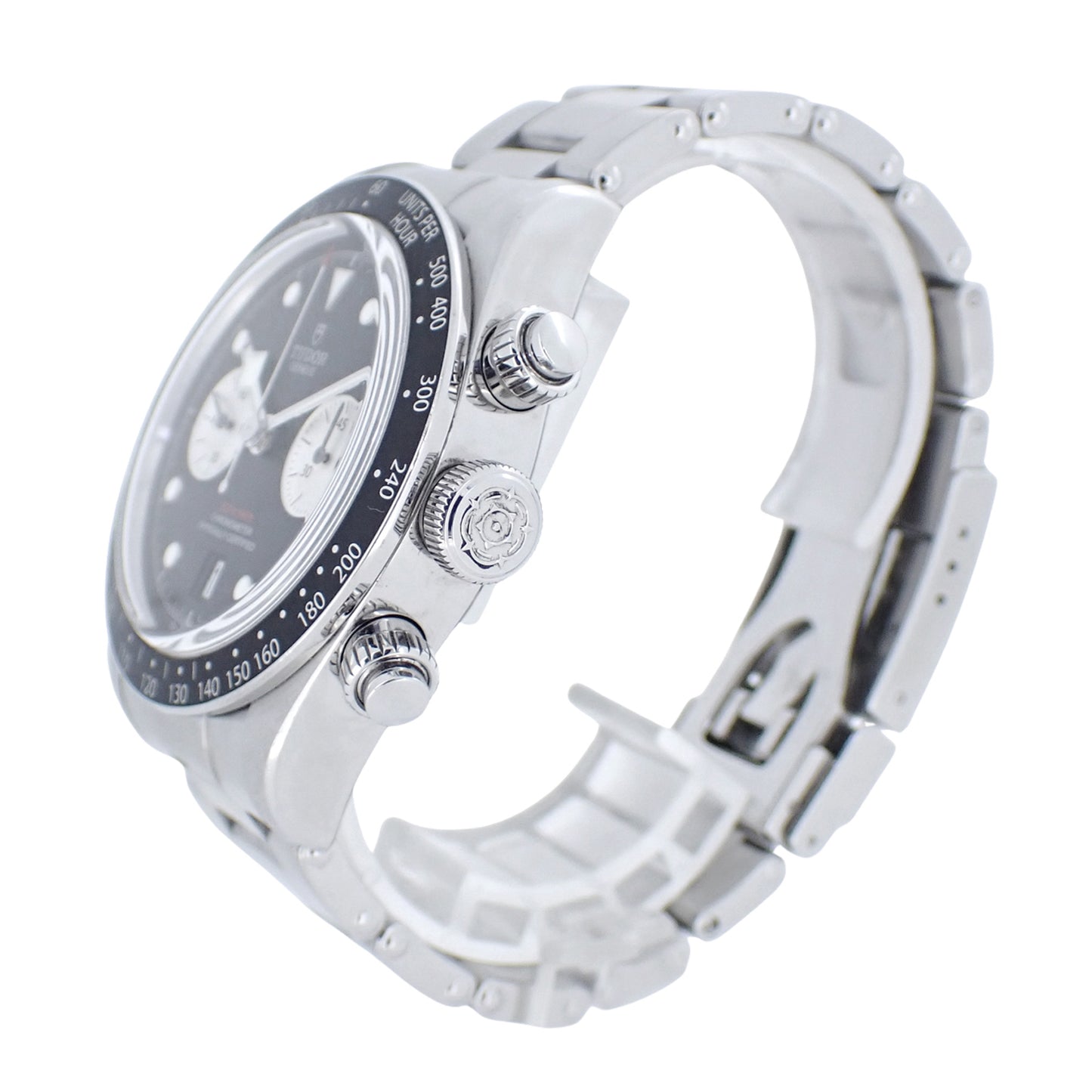 TUDOR チューダー ヘリテージ ブラックベイ クロノ 79360N メンズ 腕時計