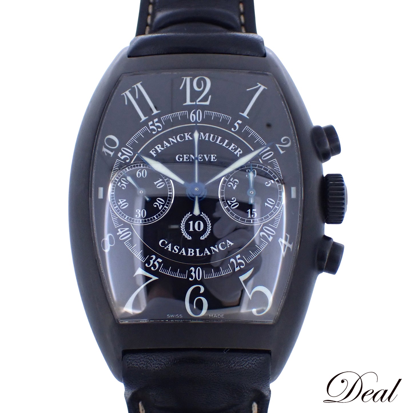 250本限定 10周年記念モデル FRANCK MULLER フランクミュラー カサブランカ クロノ 8880CCNR メンズ 腕時計