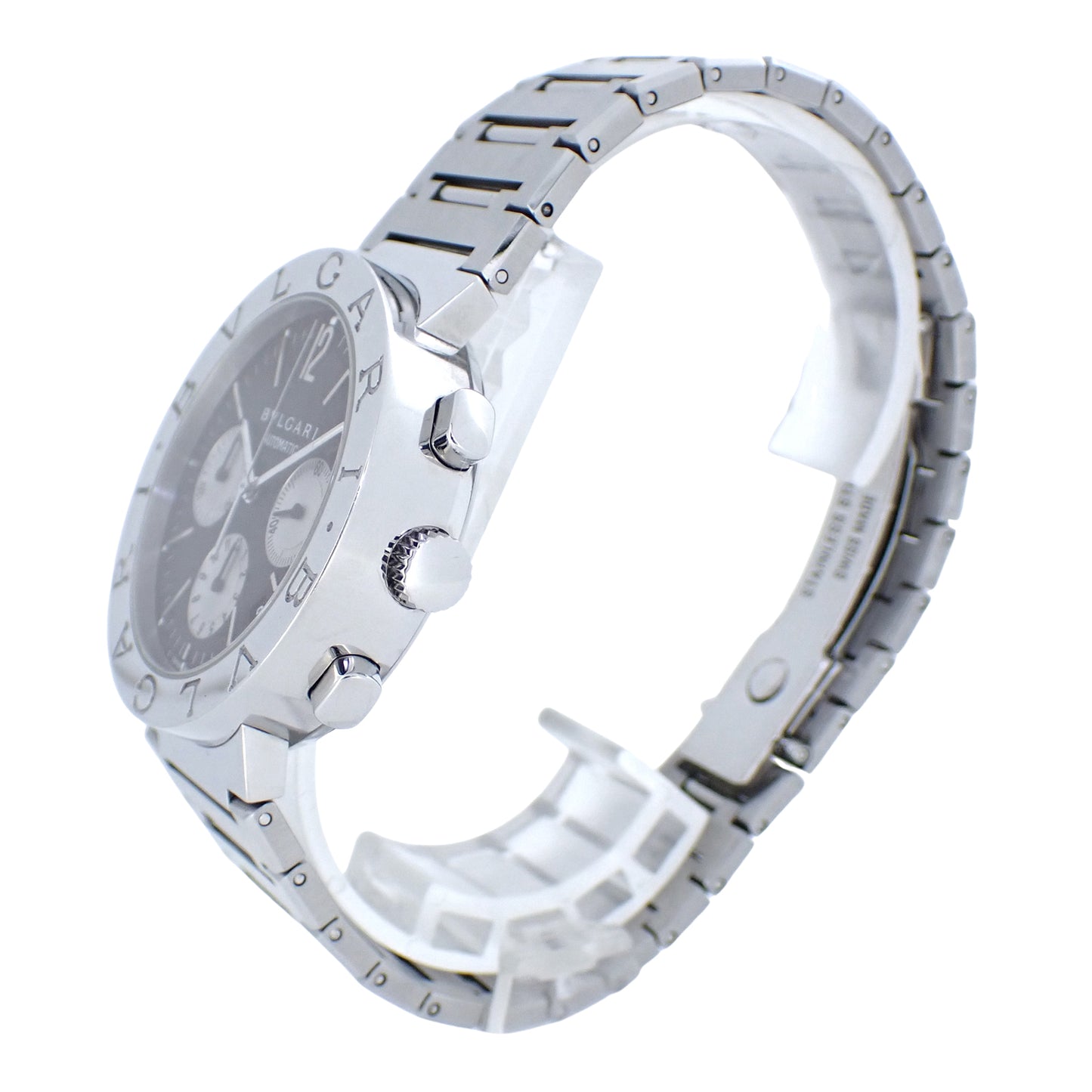 BVLGARI ブルガリ ブルガリブルガリ クロノ BB38SSCH メンズ 腕時計