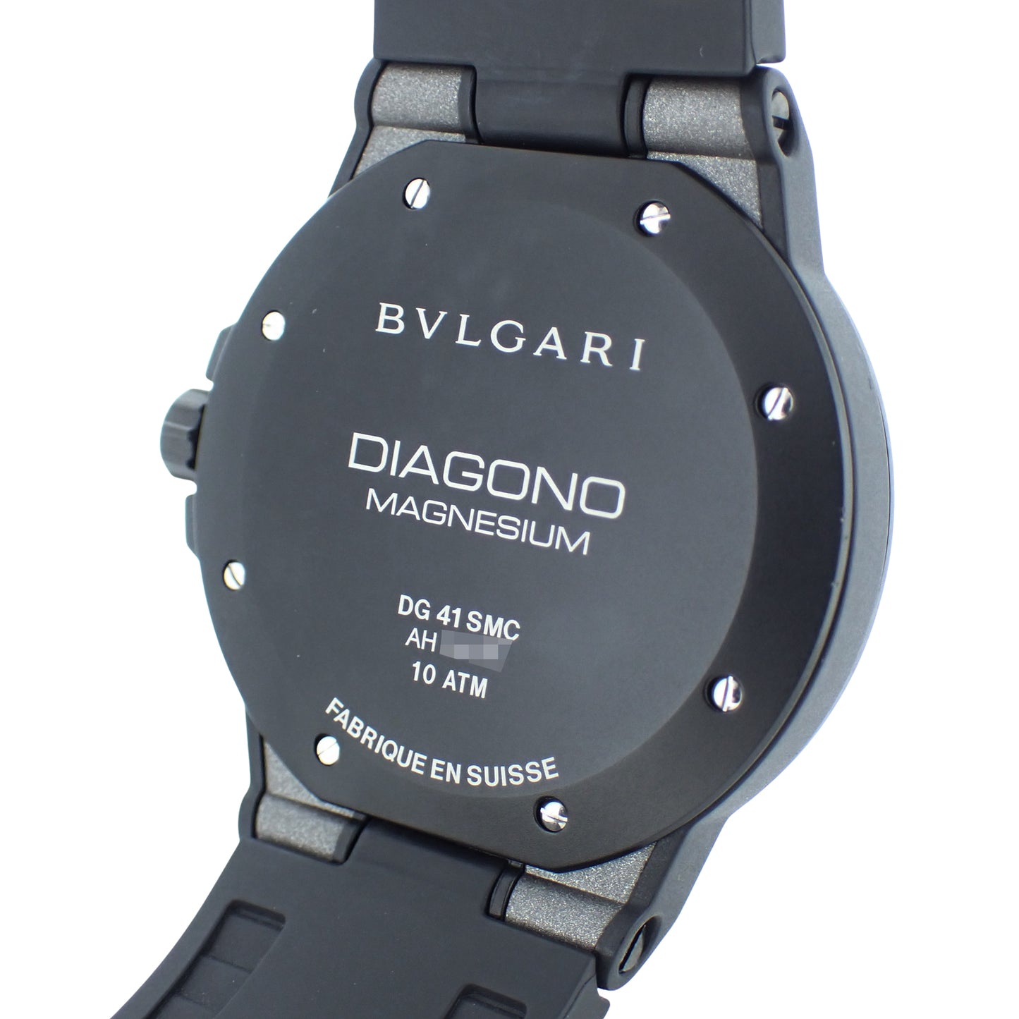 美品 BVLGARI ブルガリ ディアゴノ マグネシウム DG41SMC メンズ 腕時計