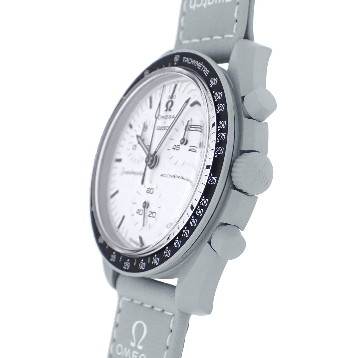 未使用 保管品 Swatch スウォッチ オメガ×スウォッチ ミッション トゥ ザ ムーン S033M106 2025年モデル メンズ 腕時計