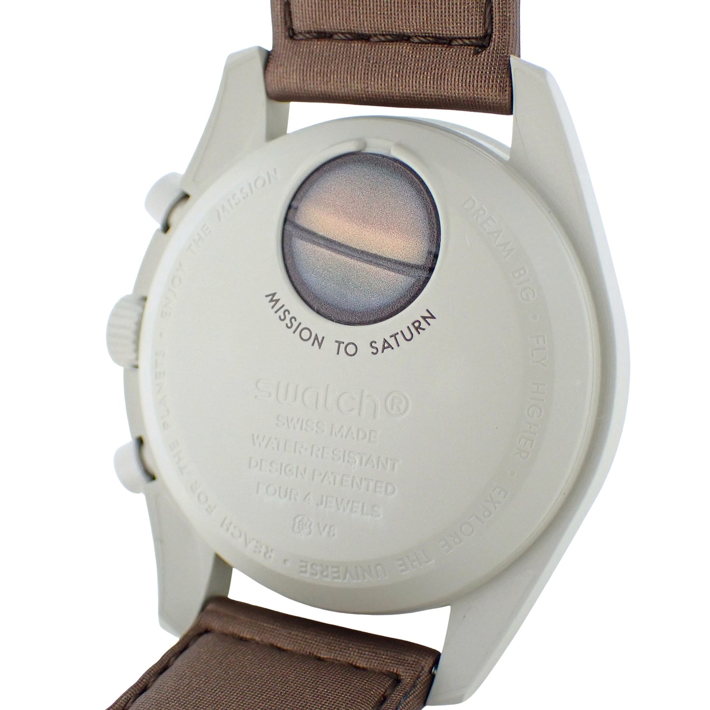 未使用 保管品 Swatch スウォッチ オメガ×スウォッチ ミッション トゥ サターン SO33T100 土星 メンズ 腕時計