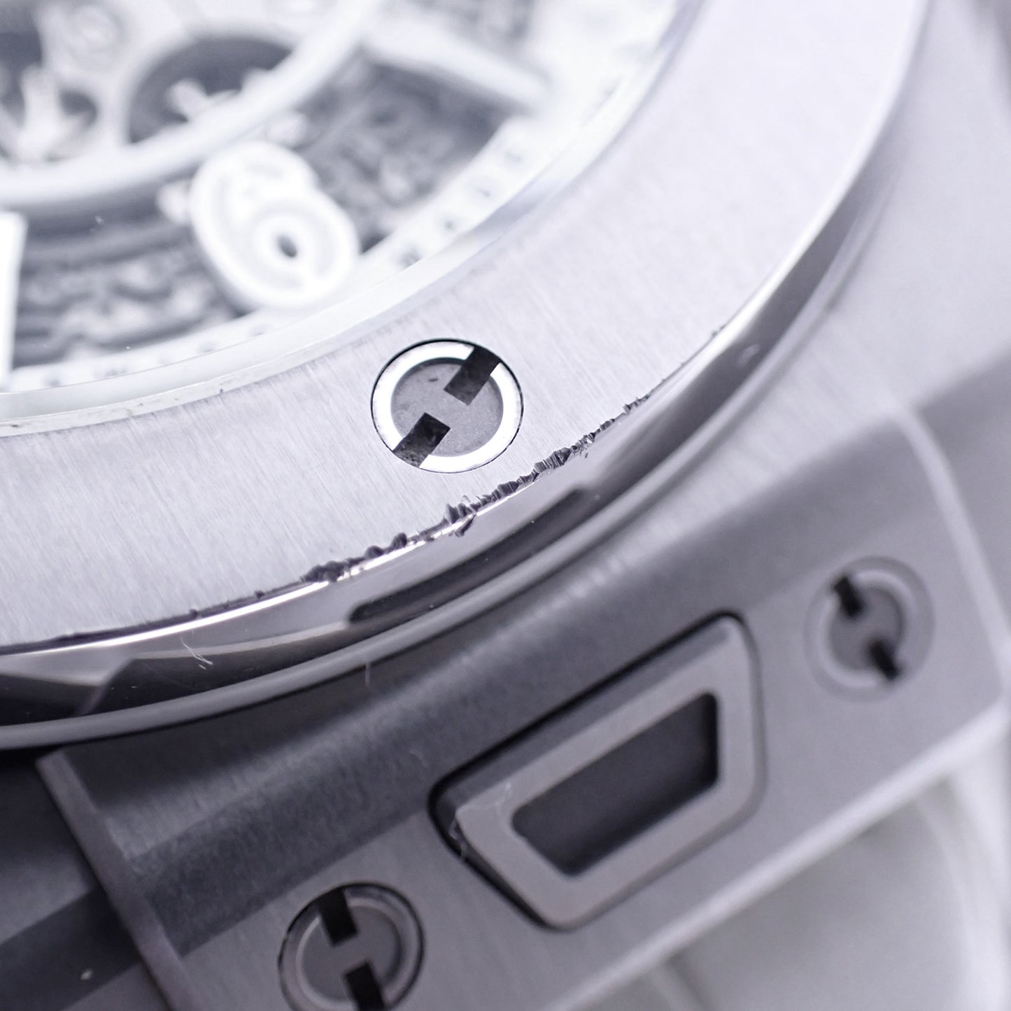 日本限定 HUBLOT ウブロ ビッグバン ウニコ ブラック&ホワイト 411.NE.2010.LR.JSM15 メンズ 腕時計