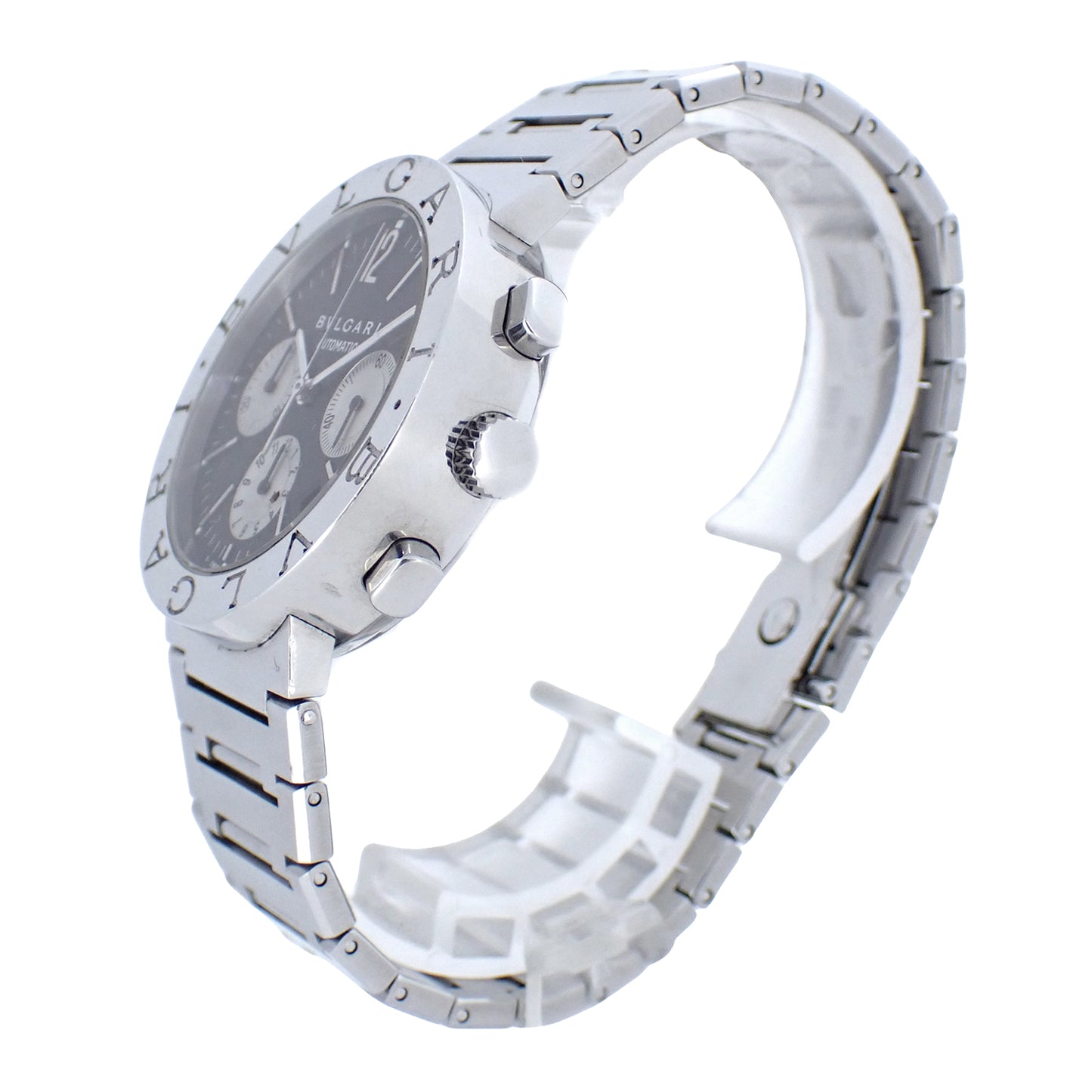 BVLGARI ブルガリ ブルガリブルガリ クロノグラフ BB38SSCH メンズ 腕時計