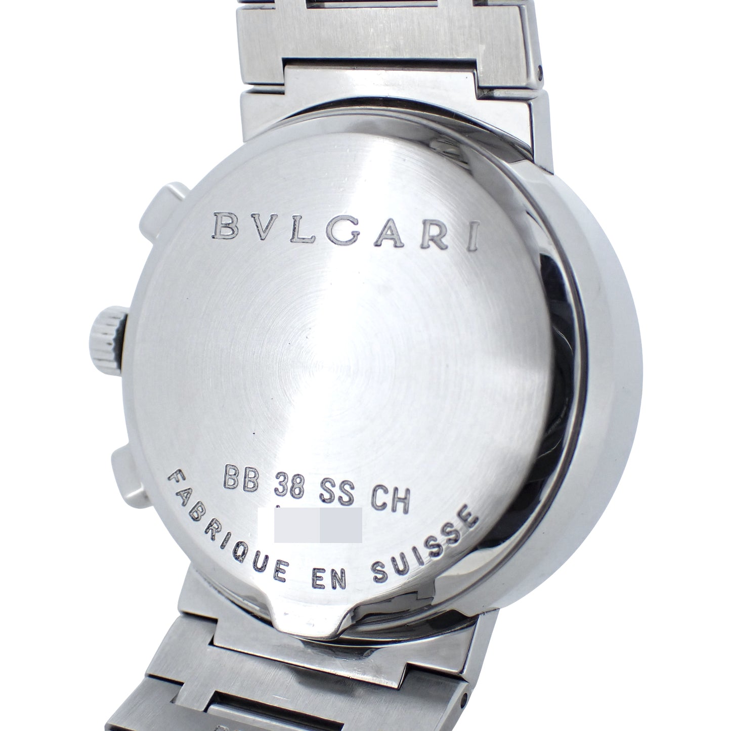 BVLGARI ブルガリ ブルガリブルガリ クロノグラフ BB38SSCH メンズ 腕時計