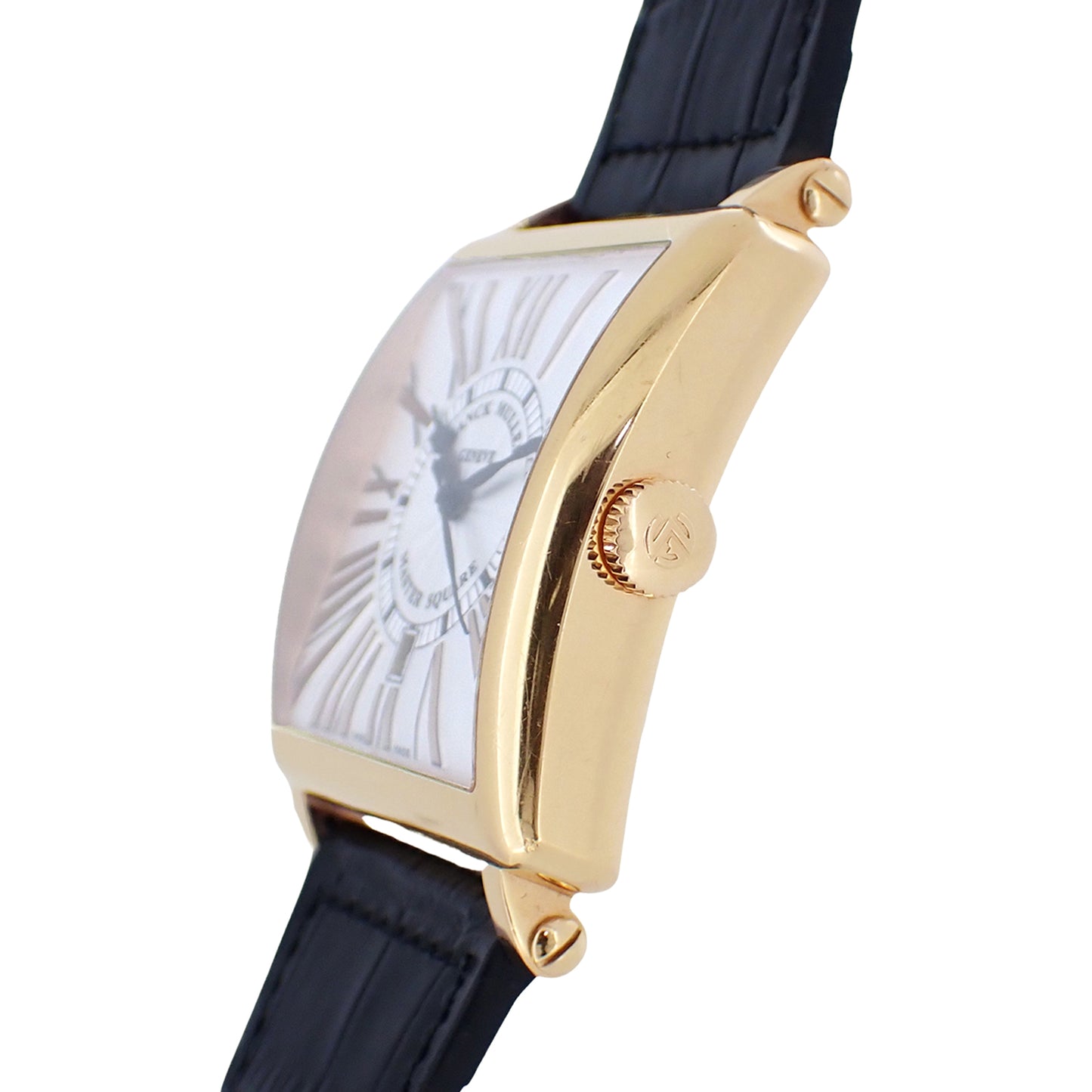 K18YG FRANCK MULLER フランクミュラー マスタースクエア キング 6000KSCDTRELR メンズ 腕時計