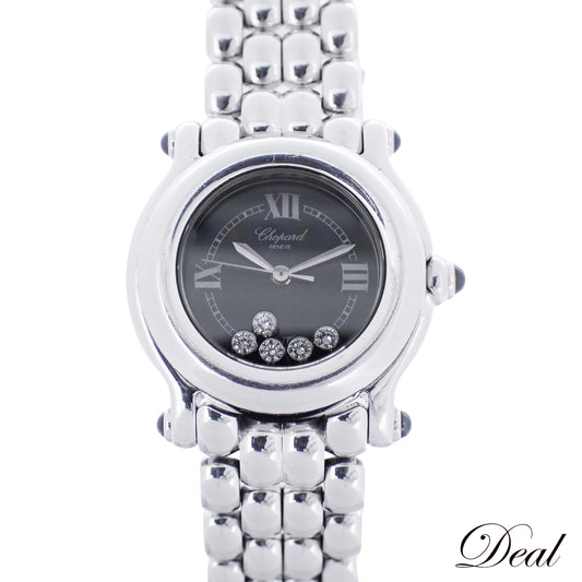 Chopard ショパール ハッピースポーツ 27/8250-23 5Pムービングダイヤ レディース 腕時計