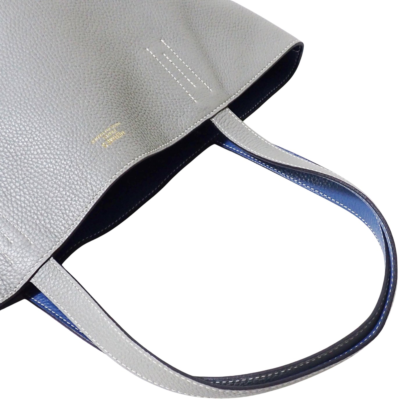 HERMES エルメス ドゥブルセンス トリヨンクレマンス リバーシブル A刻印 マルチカラー レディース トートバッグ