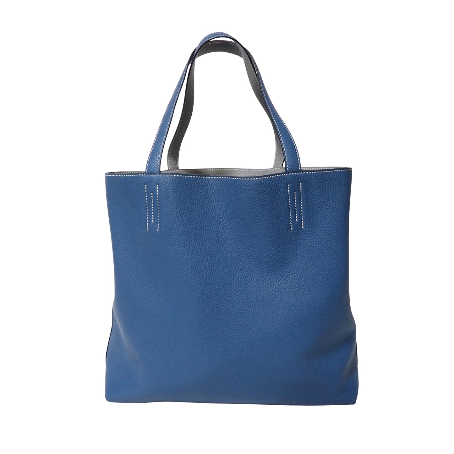HERMES エルメス ドゥブルセンス トリヨンクレマンス リバーシブル A刻印 マルチカラー レディース トートバッグ