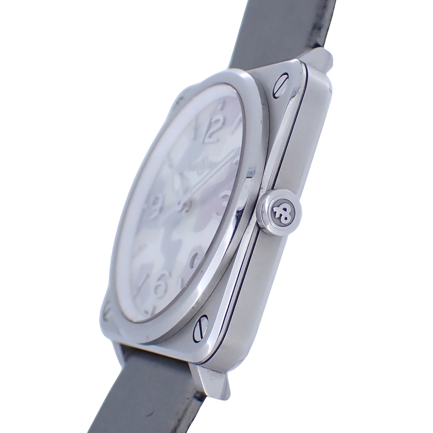 Bell＆Ross ベル＆ロス BR-S グレーカモフラージュ BRS-64-S ユニセックス 男女兼用 メンズ 腕時計