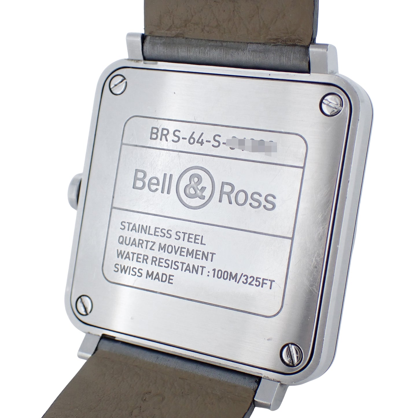 Bell＆Ross ベル＆ロス BR-S グレーカモフラージュ BRS-64-S ユニセックス 男女兼用 メンズ 腕時計