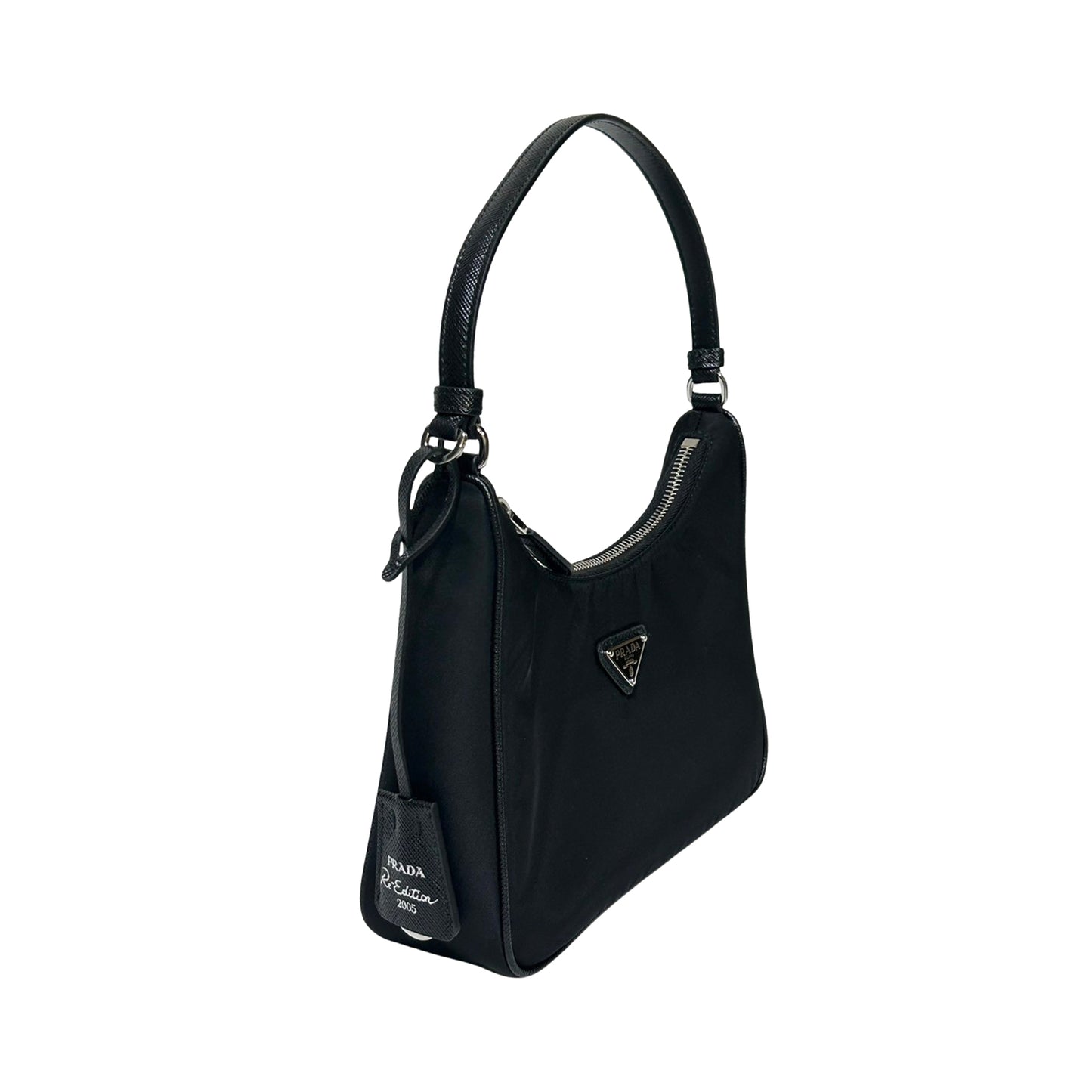 PRADA プラダ Re-Edition リエディション 2005 ナイロン ミニバッグ 1N204M ブラック レディース ハンドバッグ