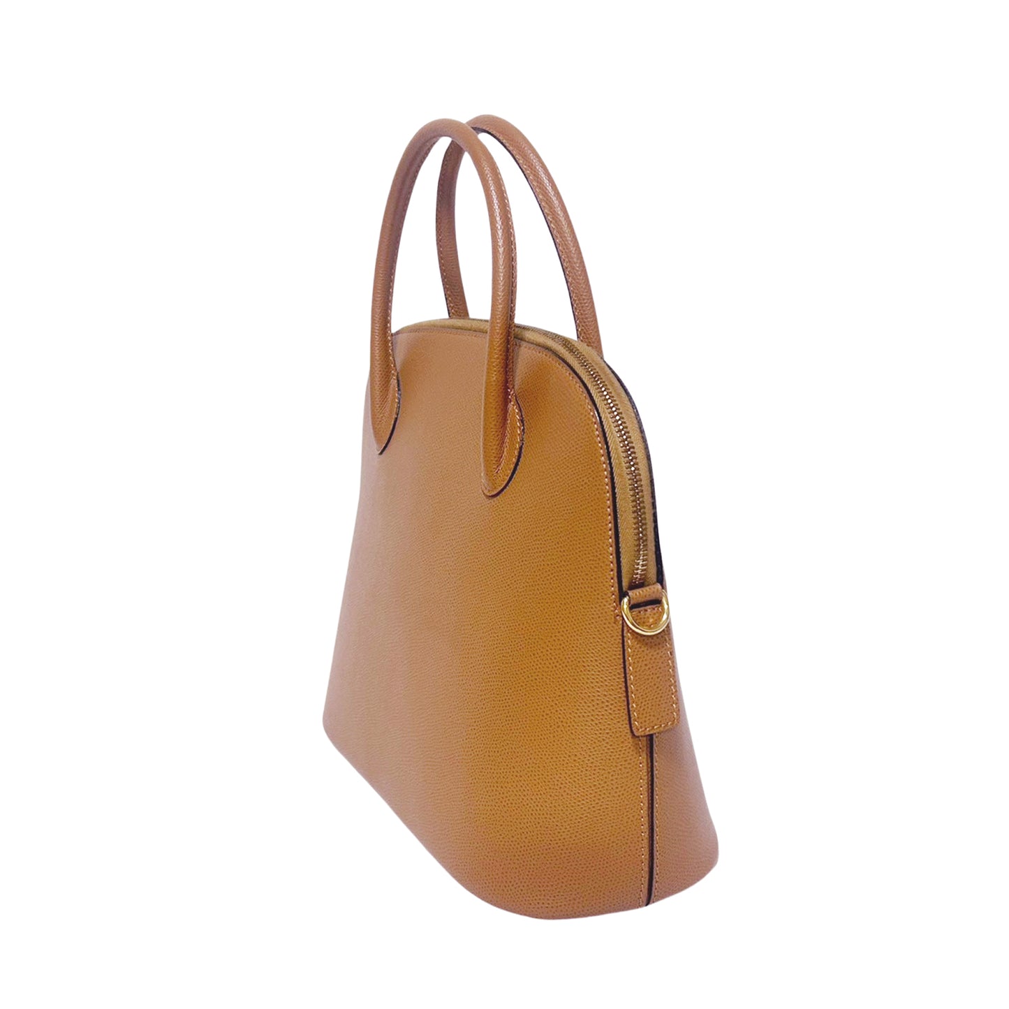 ヴィンテージ CELINE セリーヌ ボリード ボーリング キャメル ブラウン レディース ハンドバッグ