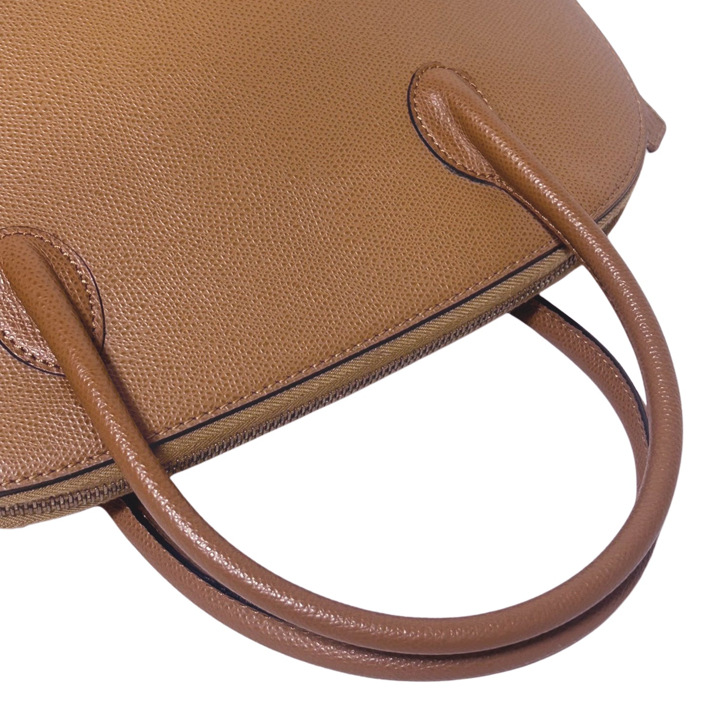 ヴィンテージ CELINE セリーヌ ボリード ボーリング キャメル ブラウン レディース ハンドバッグ
