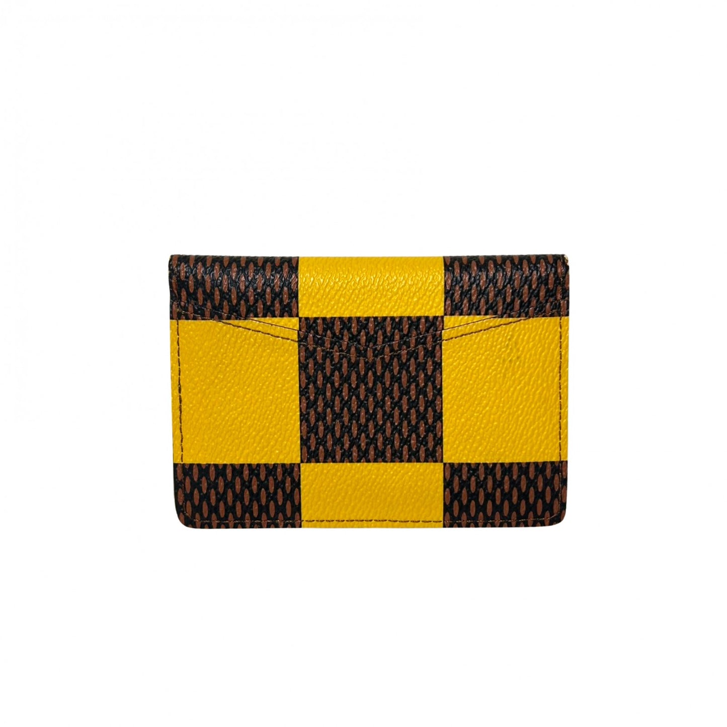 LOUIS VUITTON ルイ・ヴィトン ダミエ ポップ オーガナイザー ドゥポッシュ N40596 イエロー メンズ カードケース
LV